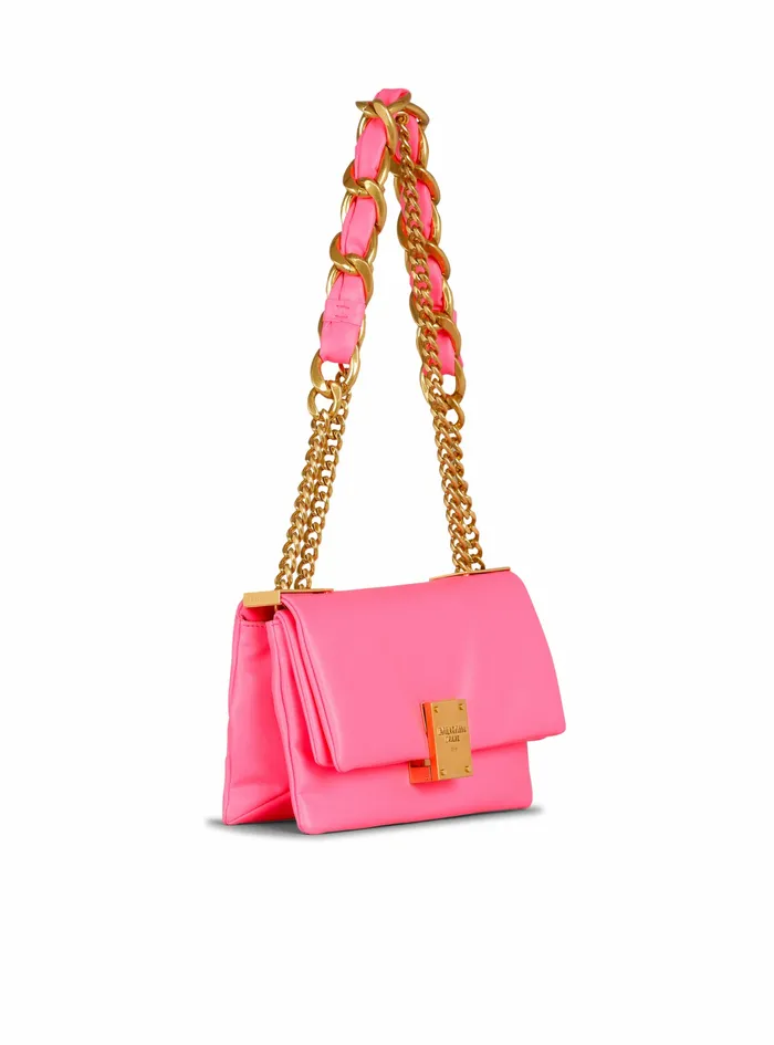 Balmain 1945 Bags Womens SmallSized Faux Leather 1945 Soft Bag Pink Balmain 1945 Bags Womens SmallSized Faux Leather 1945 Soft Bag Pink