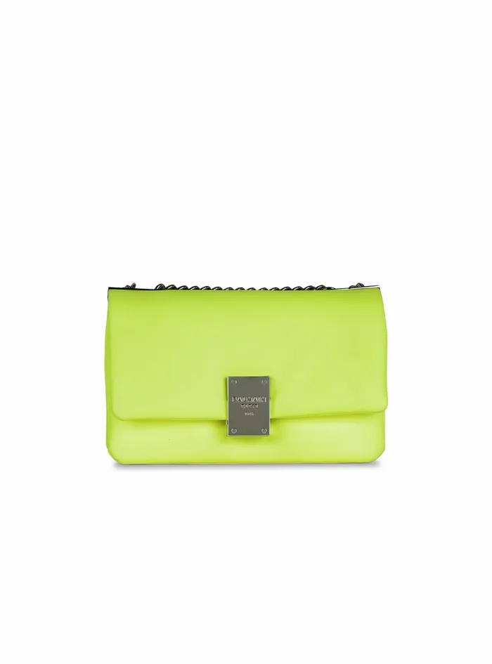 Balmain 1945 Bags Womens SmallSized Faux Leather 1945 Soft Bag Yellow