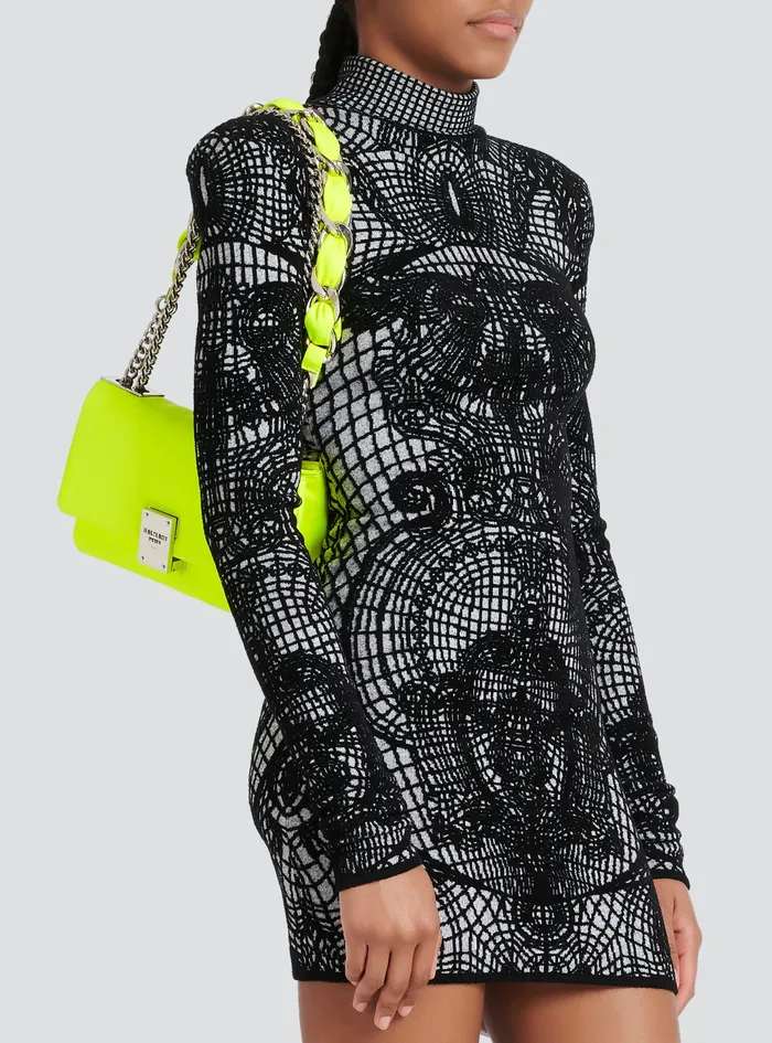 Balmain 1945 Bags Womens SmallSized Faux Leather 1945 Soft Bag Yellow Balmain 1945 Bags Womens SmallSized Faux Leather 1945 Soft Bag Yellow