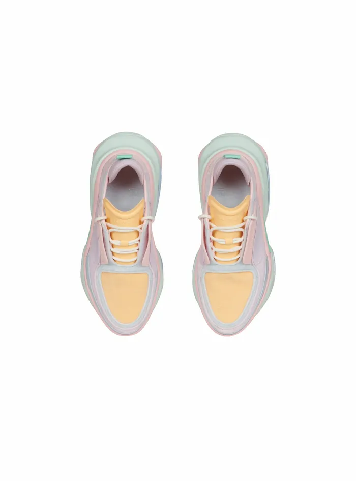 Balmain BBold Womens Multicolored Velvet BBold LowTop Sneakers Multicolor Balmain BBold Womens Multicolored Velvet BBold LowTop Sneakers Multicolor