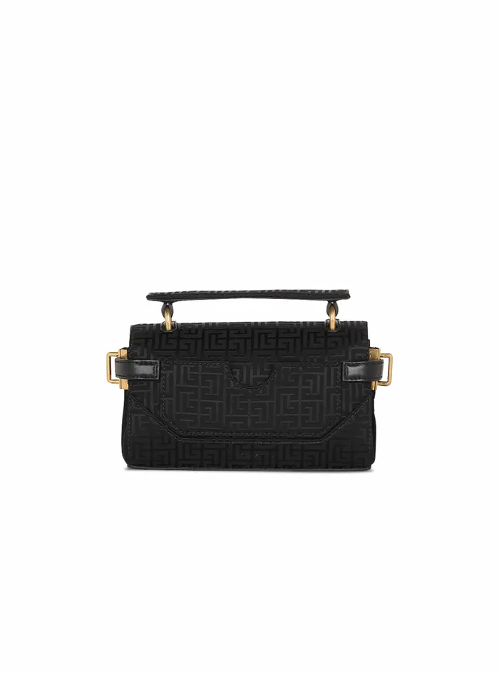 Balmain BBuzz Bags Womens Bicolor Leather BBuzz 19 Bag Black Balmain BBuzz Bags Womens Bicolor Leather BBuzz 19 Bag Black