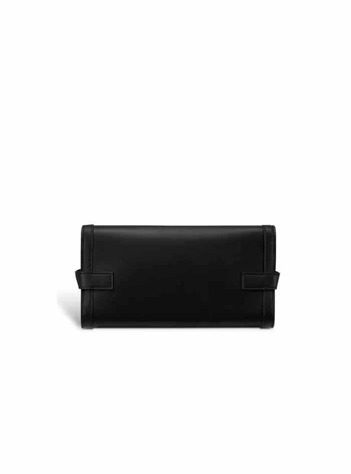Balmain BBuzz Bags Womens Smooth Leather BBuzz 23 Clutch Bag Black Balmain BBuzz Bags Womens Smooth Leather BBuzz 23 Clutch Bag Black