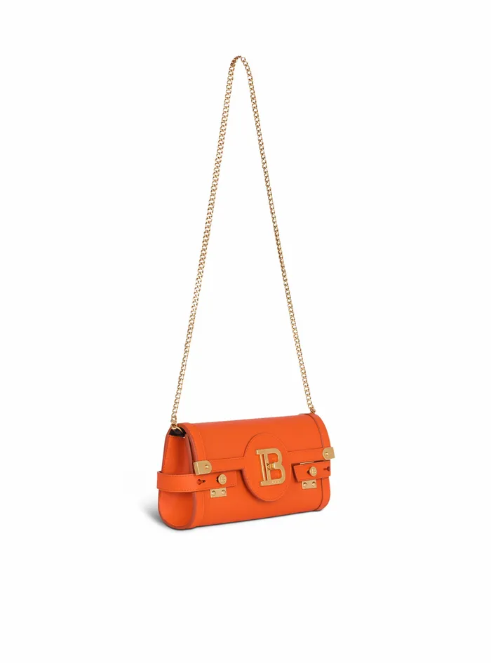 Balmain BBuzz Bags Womens Smooth Leather BBuzz 23 Clutch Bag Orange Balmain BBuzz Bags Womens Smooth Leather BBuzz 23 Clutch Bag Orange