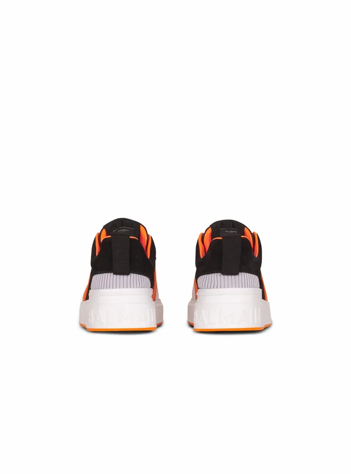 Balmain Bcourt Mens Leather And Suede BSkate Sneakers Multicolor Balmain Bcourt Mens Leather And Suede BSkate Sneakers Multicolor