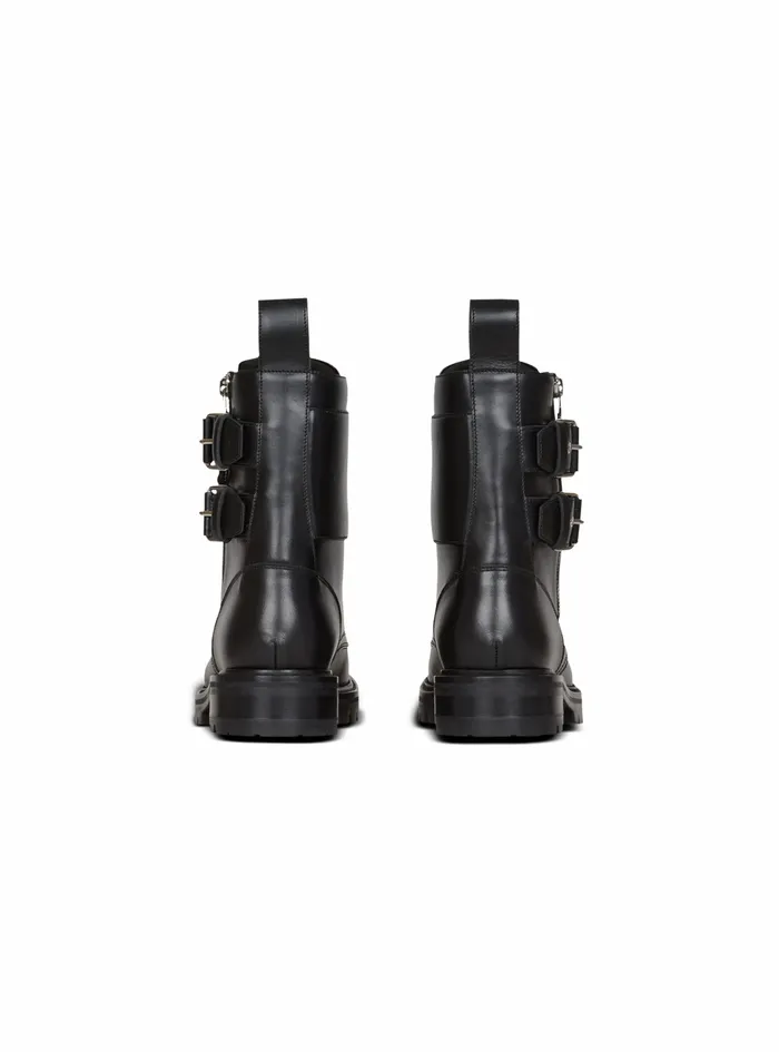 Balmain Boots And Rangers Mens Smooth Leather Phil Ranger Ankle Boots Black Balmain Boots And Rangers Mens Smooth Leather Phil Ranger Ankle Boots Black