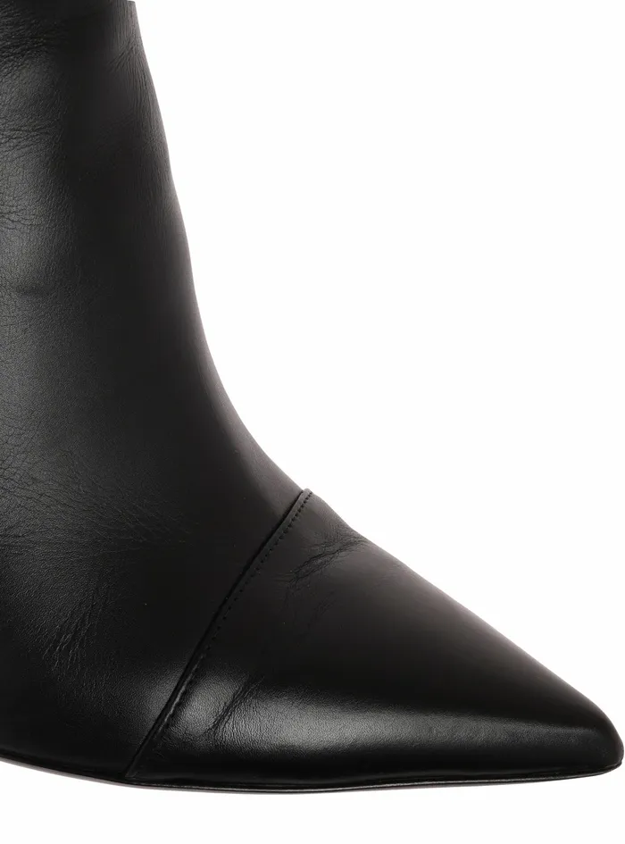Balmain Boots And Rangers Womens Leather Roni Ankle Boots Black Balmain Boots And Rangers Womens Leather Roni Ankle Boots Black
