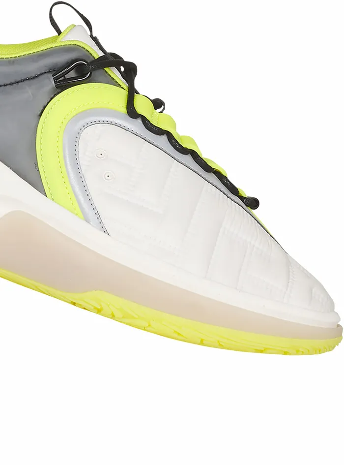 Balmain Brunner Mens Gummy Leather And Mesh BRunner Sneakers Multicolor Balmain Brunner Mens Gummy Leather And Mesh BRunner Sneakers Multicolor