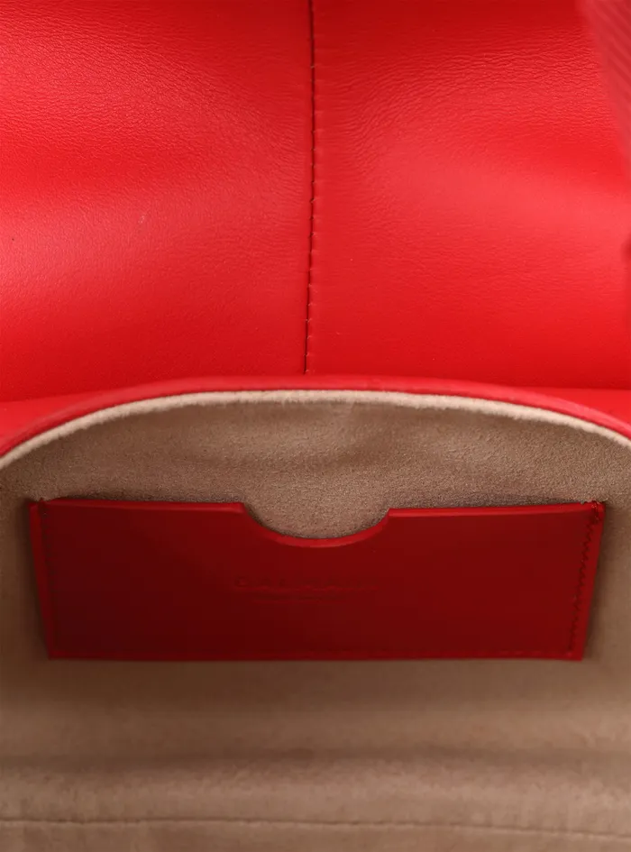 Balmain Handbags Womens Leather And Suede Major Bag Red Balmain Handbags Womens Leather And Suede Major Bag Red