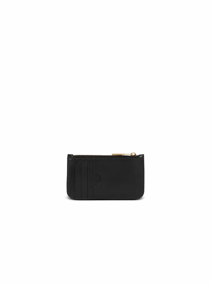 Balmain Small Leather Goods Womens Leather 1945 Card Holder Beige Balmain Small Leather Goods Womens Leather 1945 Card Holder Beige