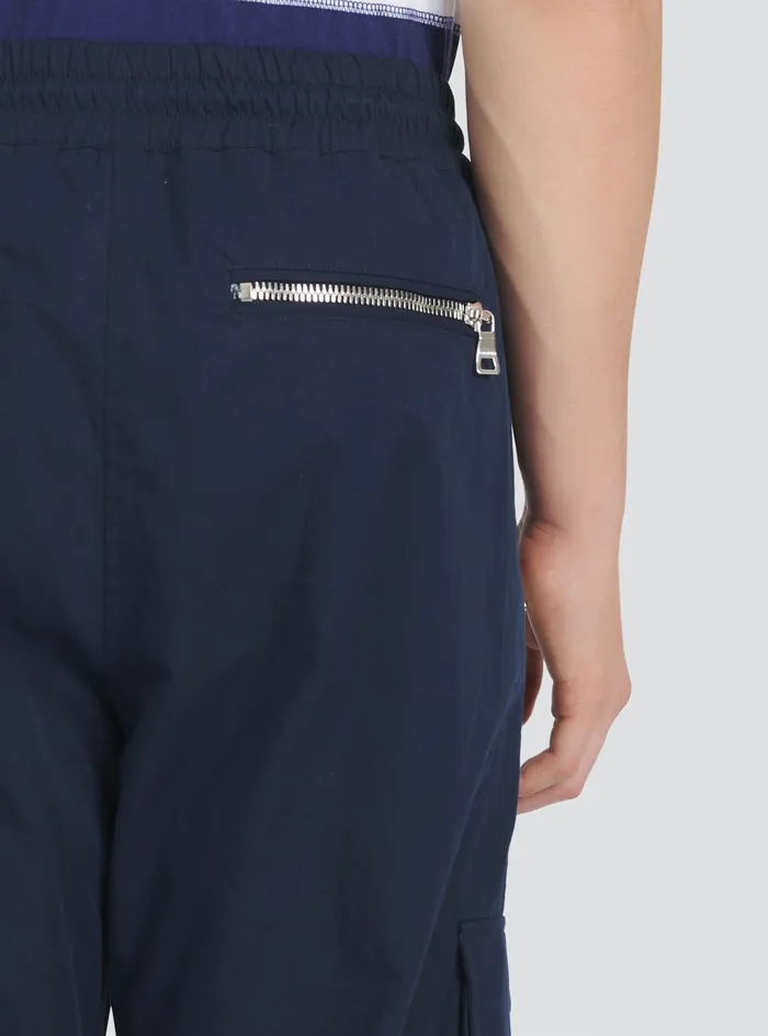 Balmain Trousers And Shorts Mens High Summer Capsule 8211 Cotton Cargo Pants Navy Balmain Trousers And Shorts Mens High Summer Capsule 8211 Cotton Cargo Pants Navy