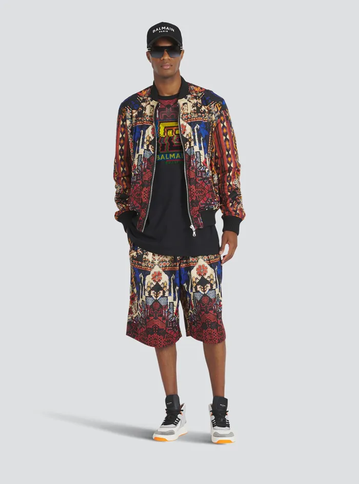 Balmain Trousers And Shorts Mens Multicolor Nylon Shorts Multicolor Balmain Trousers And Shorts Mens Multicolor Nylon Shorts Multicolor
