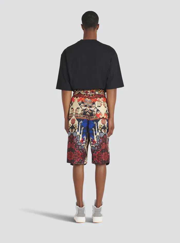 Balmain Trousers And Shorts Mens Multicolor Nylon Shorts Multicolor Balmain Trousers And Shorts Mens Multicolor Nylon Shorts Multicolor
