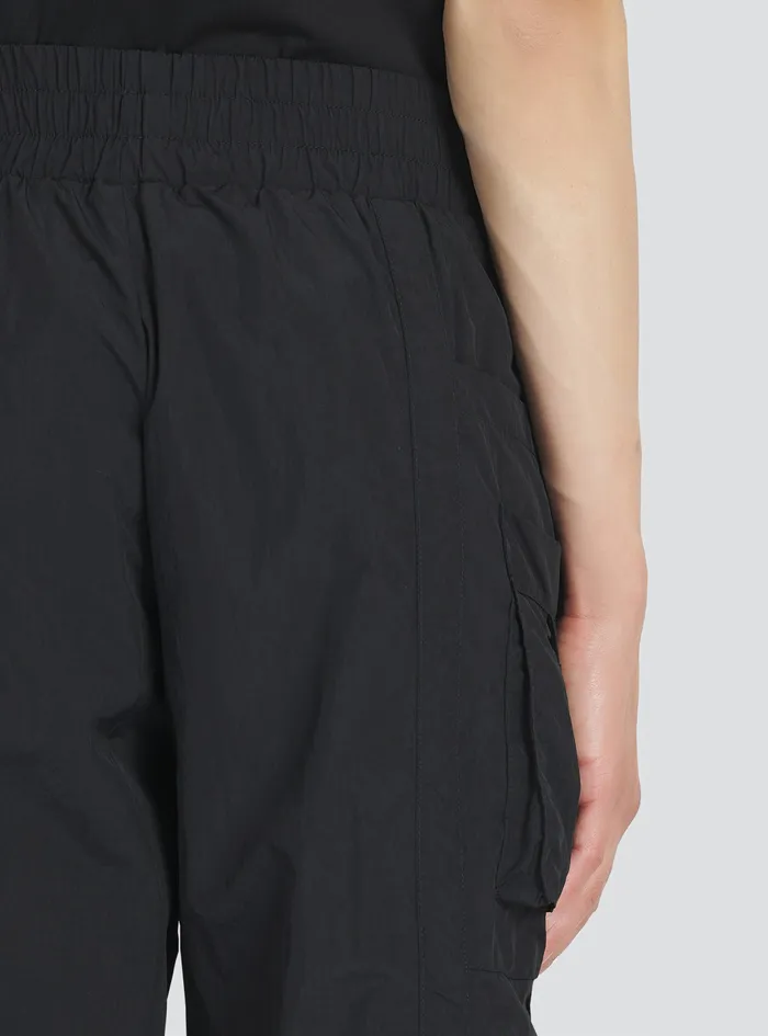 Balmain Trousers And Shorts Mens Nylon Cargo Pants Black Balmain Trousers And Shorts Mens Nylon Cargo Pants Black