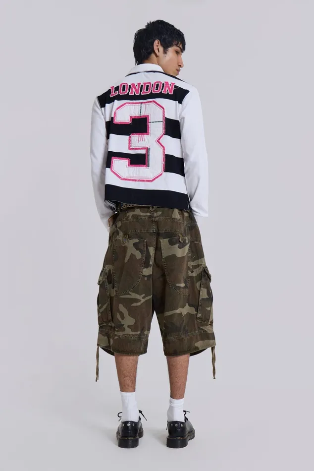 Bestsellers Men Jaded London Shop Cadet Camo Shorts