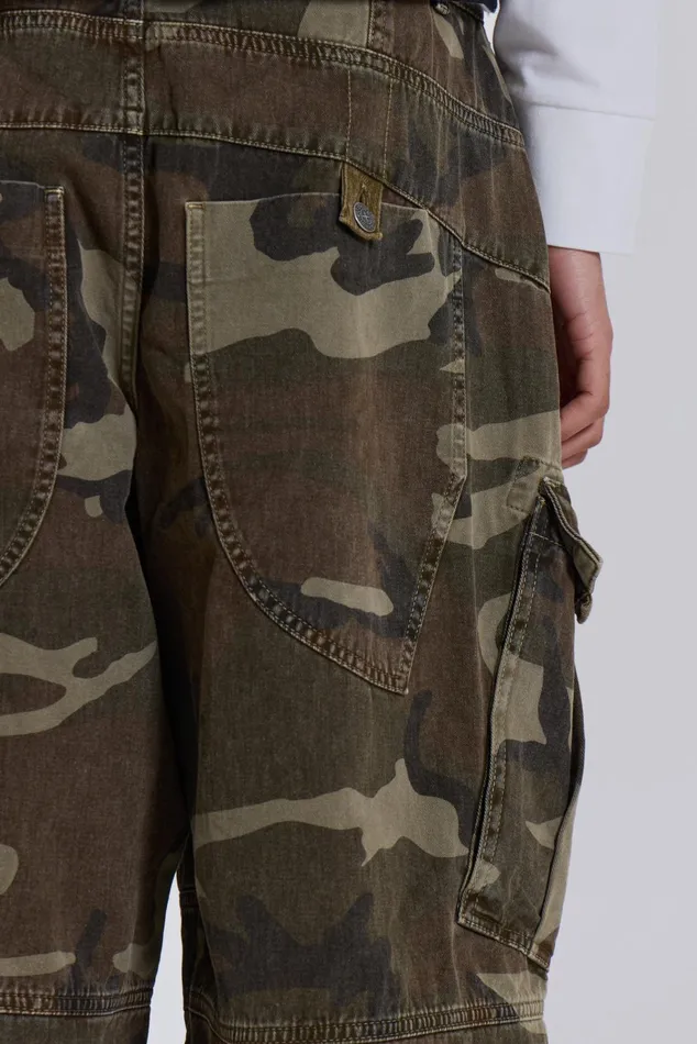 Bestsellers Men Jaded London Shop Cadet Camo Shorts
