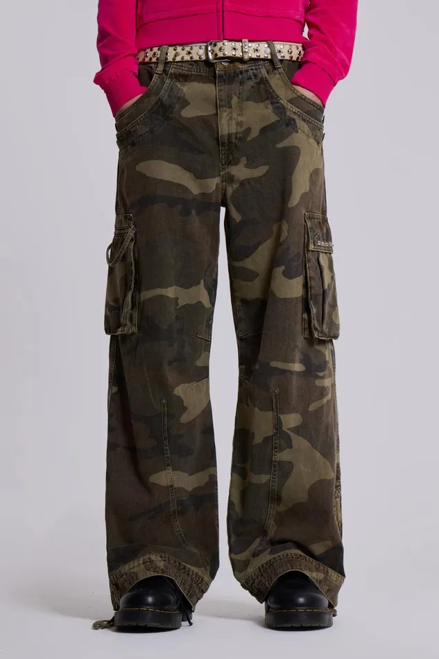 Bestsellers Men Jaded London Shop Trooper Camo Cargo Pant