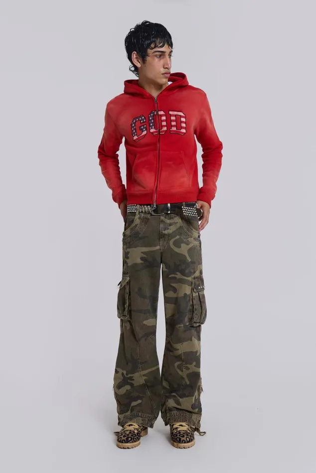 Bestsellers Men Jaded London Shop Trooper Camo Cargo Pant