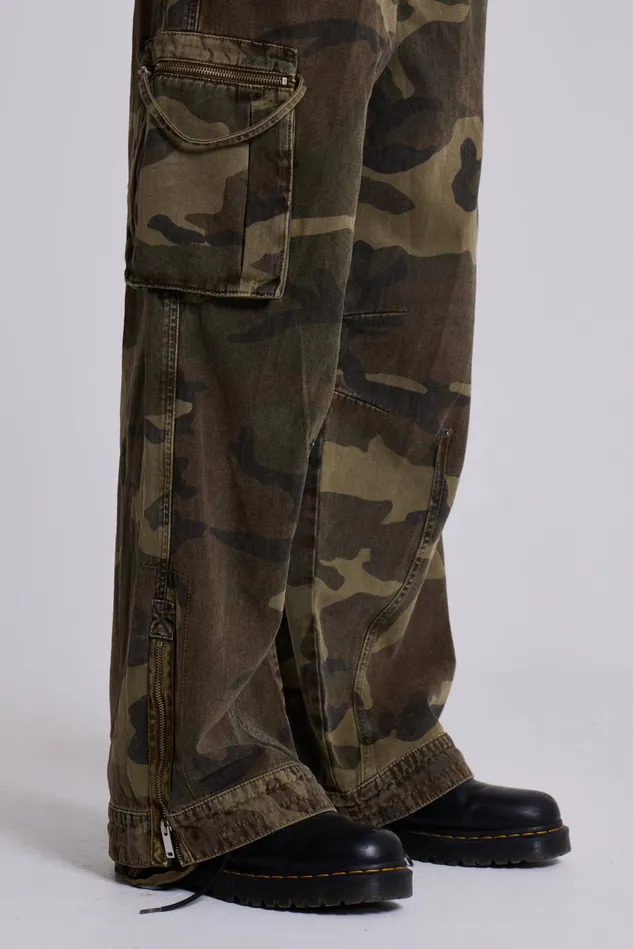 Bestsellers Men Jaded London Shop Trooper Camo Cargo Pant