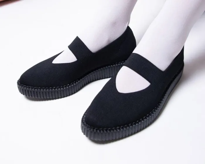 Black Flyknit Pointed Mary Jane Women TUK Shoes Mary Janes Black Flyknit Pointed Mary Jane Women TUK Shoes Mary Janes
