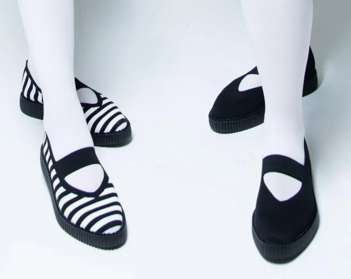 Black Flyknit Pointed Mary Jane Women TUK Shoes Mary Janes Black Flyknit Pointed Mary Jane Women TUK Shoes Mary Janes