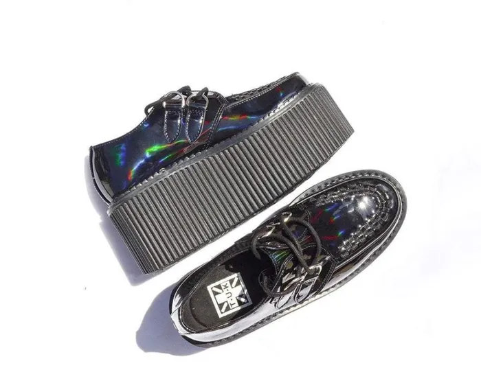 Black Patent Classic Stratocreeper Women TUK Shoes Vegan Black Patent Classic Stratocreeper Women TUK Shoes Vegan