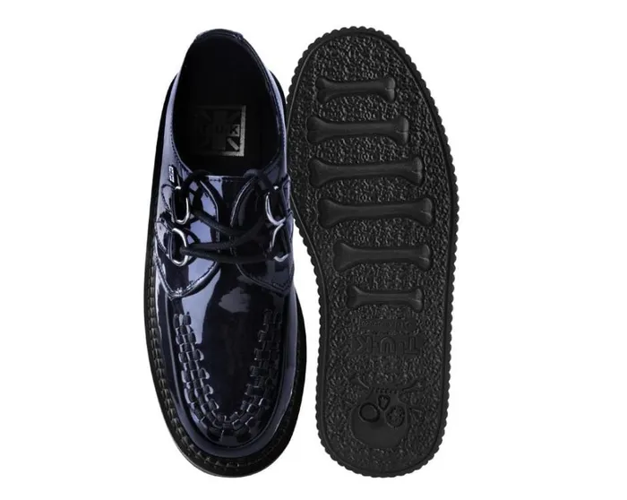 Black Patent Classic Stratocreeper Women TUK Shoes Vegan Black Patent Classic Stratocreeper Women TUK Shoes Vegan