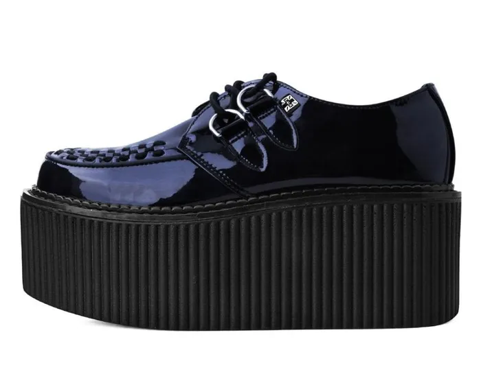 Black Patent Classic Stratocreeper Women TUK Shoes Vegan Black Patent Classic Stratocreeper Women TUK Shoes Vegan