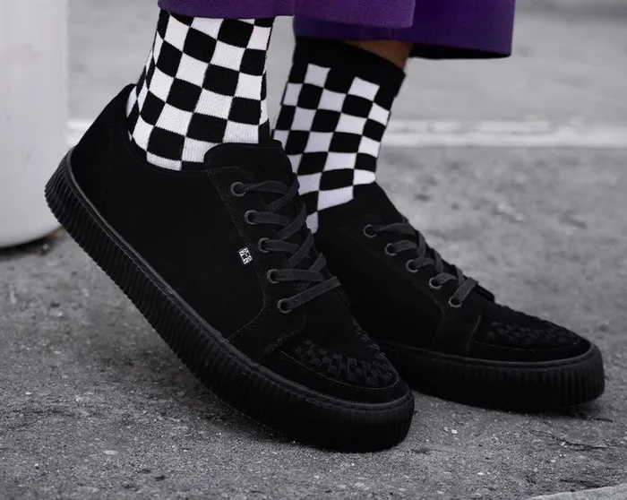 Black Suede LaceUp Creeper Sneaker Men TUK Shoes Sneakers Black Suede LaceUp Creeper Sneaker Men TUK Shoes Sneakers