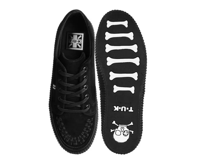 Black Suede LaceUp Creeper Sneaker Men TUK Shoes Sneakers Black Suede LaceUp Creeper Sneaker Men TUK Shoes Sneakers
