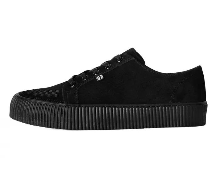 Black Suede LaceUp Creeper Sneaker Men TUK Shoes Sneakers Black Suede LaceUp Creeper Sneaker Men TUK Shoes Sneakers