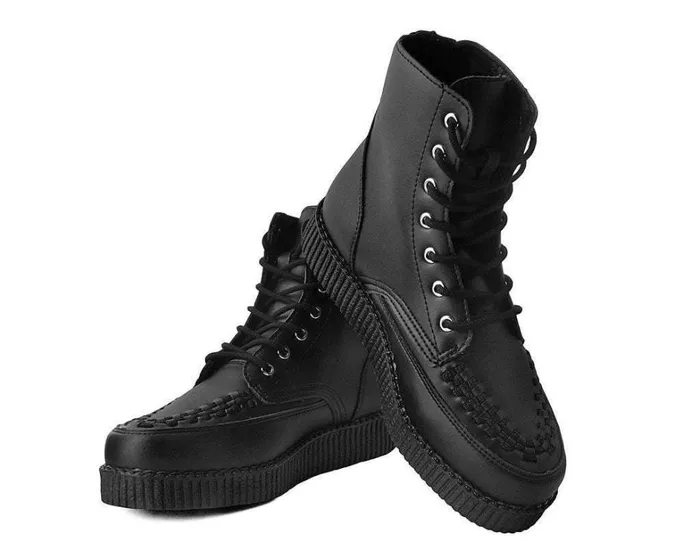 Black Vegan TUKskin 7Eye Viva Low Boot Men TUK Shoes Boots Black Vegan TUKskin 7Eye Viva Low Boot Men TUK Shoes Boots