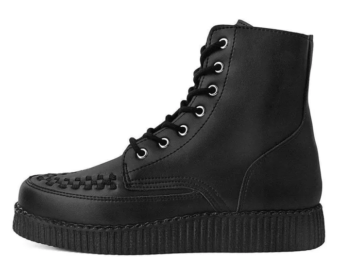 Black Vegan TUKskin 7Eye Viva Low Boot Men TUK Shoes Boots Black Vegan TUKskin 7Eye Viva Low Boot Men TUK Shoes Boots