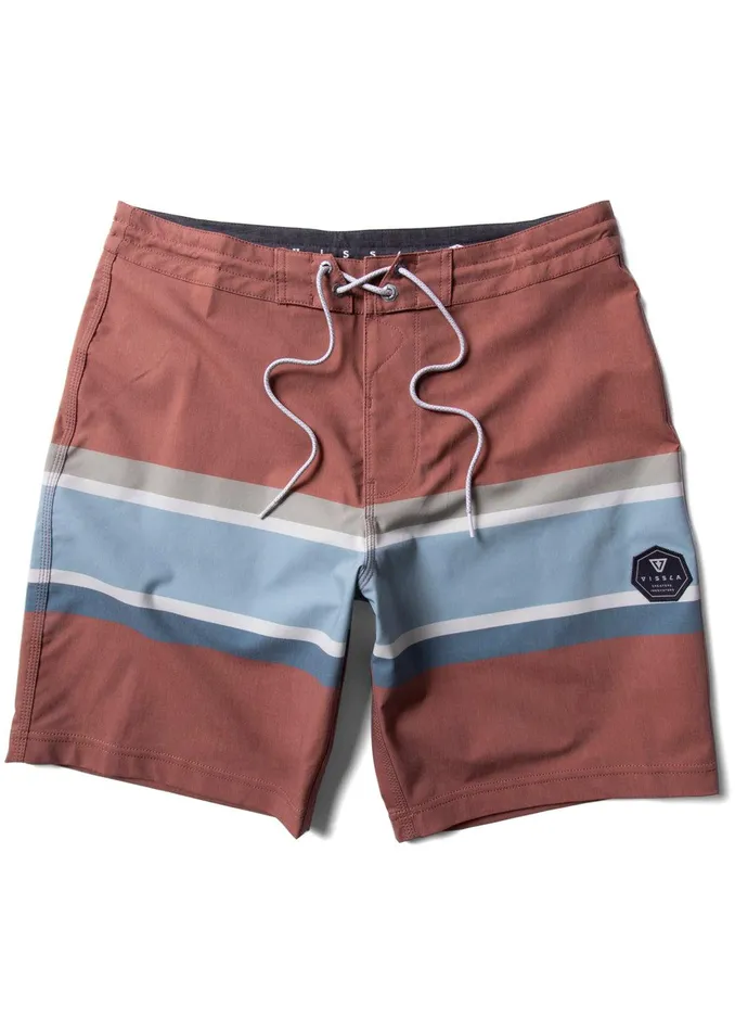 Boardshorts Men Vissla Cheater Five 185034 Boardshort Terracotta