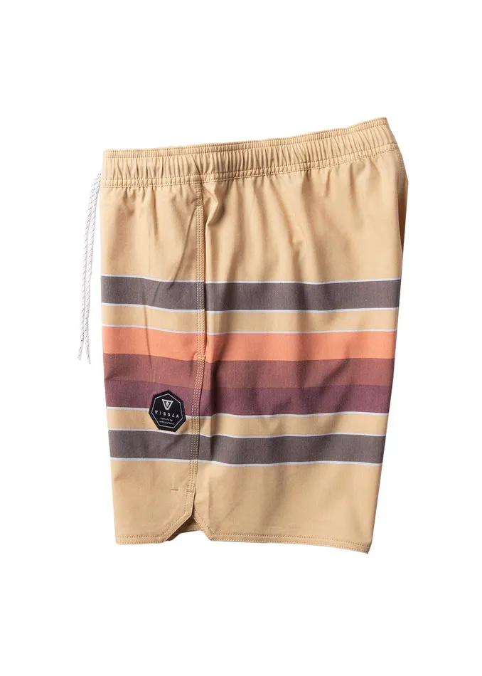 Boardshorts Men Vissla Fist Bump 175034 Ecolastic Boardshort OCHRE Boardshorts Men Vissla Fist Bump 175034 Ecolastic Boardshort OCHRE
