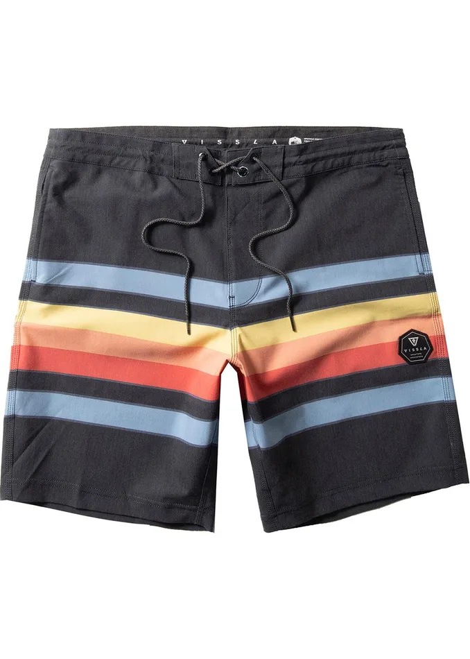 Boardshorts Men Vissla Fist Bump 185034 Boardshort Black