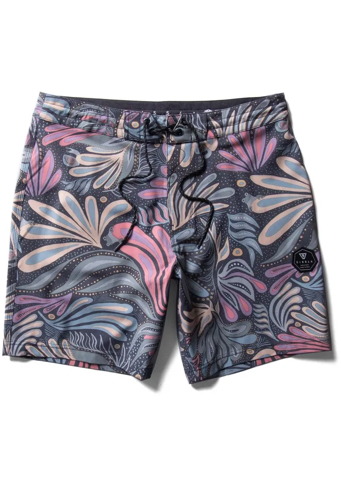 Boardshorts Men Vissla Jungle Nights 175034 Boardshort Phantom