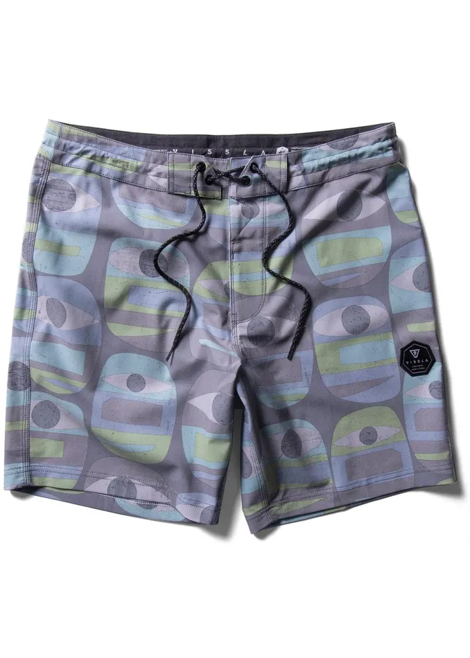 Boardshorts Men Vissla Minds Eye 175034 Boardshort Phantom