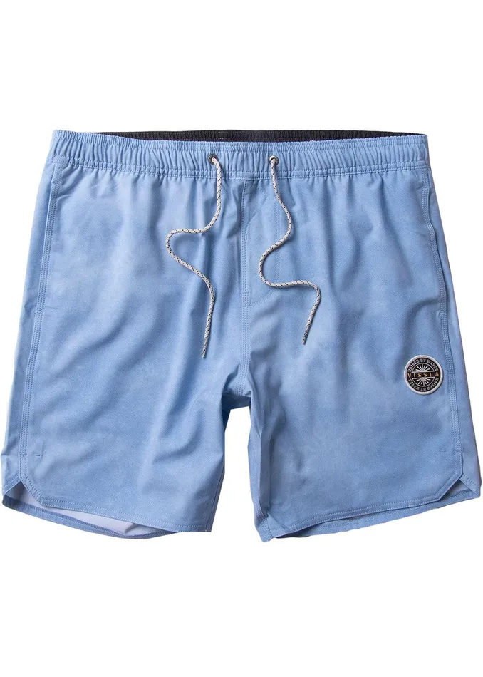 Boardshorts Men Vissla Solid Sets 175034 Ecolastic Blue Wash