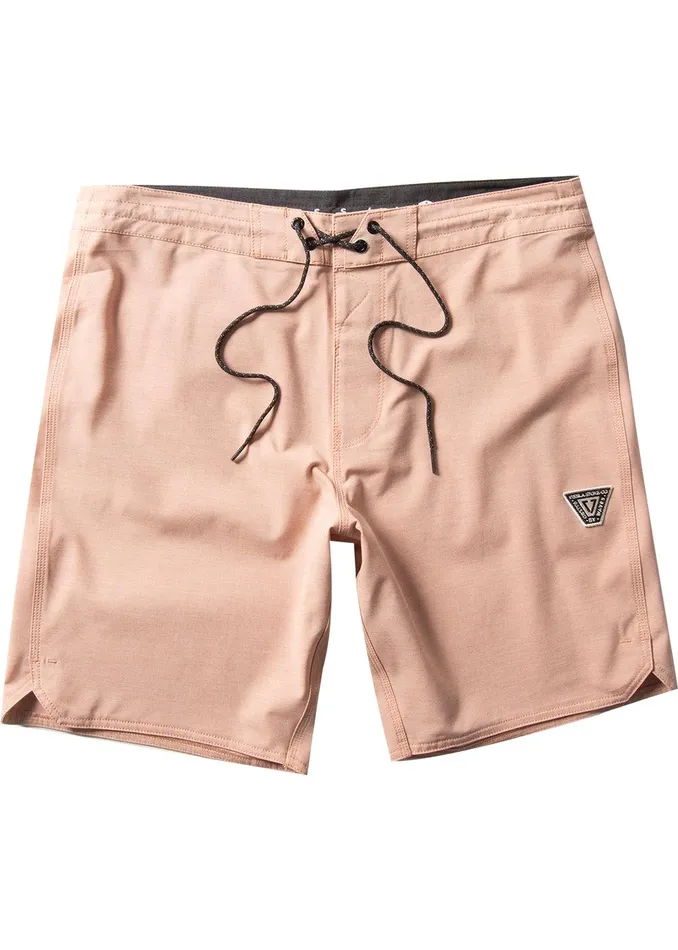 Boardshorts Men Vissla Solid Sets 185034 Boardshort Dusty Orange