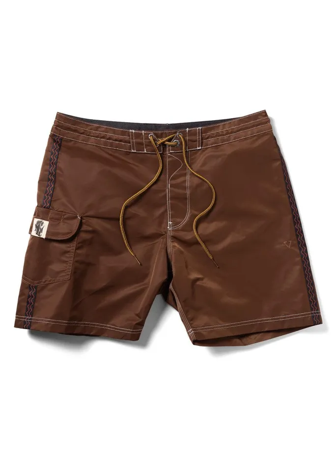 Boardshorts Men Vissla Undefined Lines 165034 Boardshort Chocolate