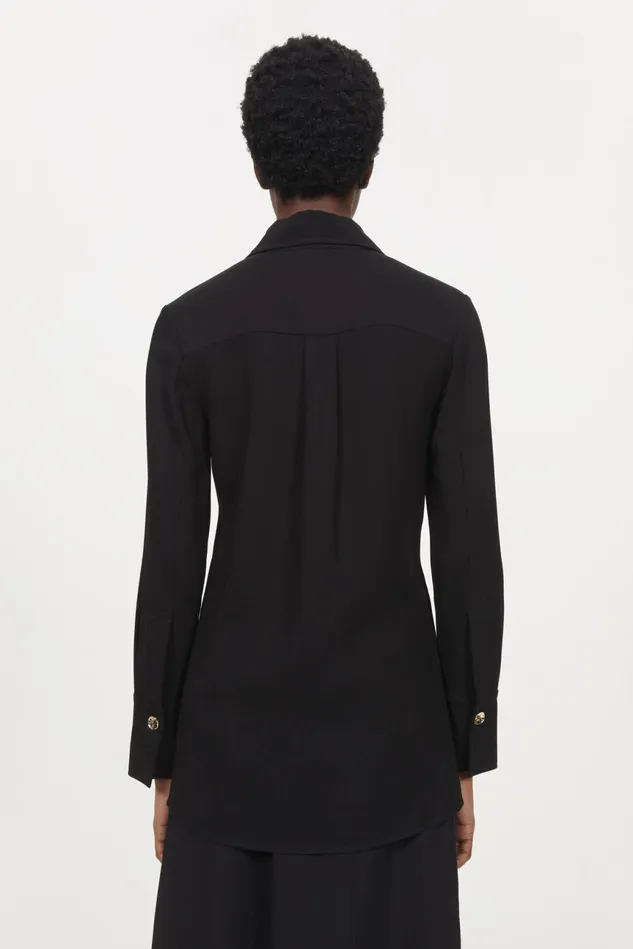 Boni Shirt Black Women Rodebjer Shirts and Blouses