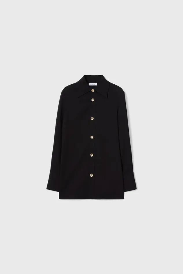 Boni Shirt Black Women Rodebjer Shirts and Blouses
