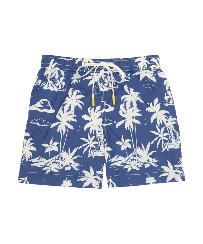 Boys Hartford Clothing Navy Surf Achille Kids Swim Shorts