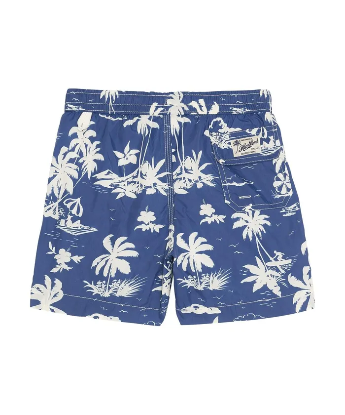 Boys Hartford Clothing Navy Surf Achille Kids Swim Shorts