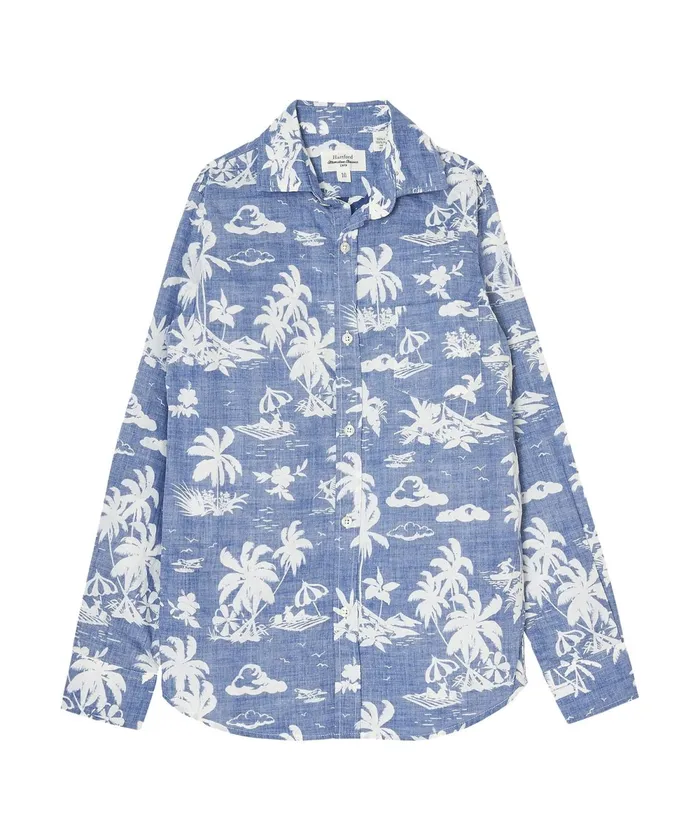 Boys Hartford Clothing Surf Print Paul Kids Shirt
