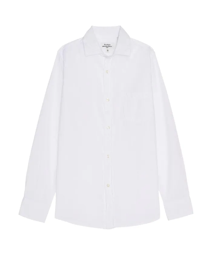 Boys Hartford Clothing White Summer Voile Paul Kids Shirt