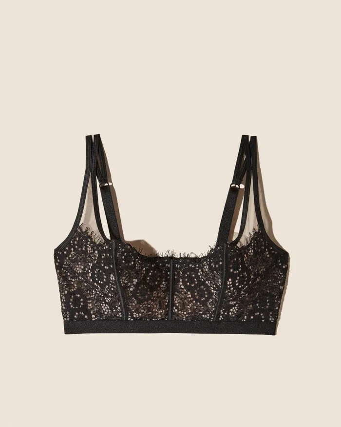 Bralettes Women Cosabella Sicilia Pull On Bralette Black