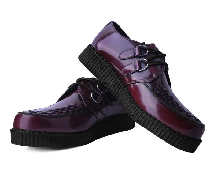 Burgundy RubOff TUKskin Viva Low Creeper Men TUK Shoes Dress Shoes Burgundy RubOff TUKskin Viva Low Creeper Men TUK Shoes Dress Shoes
