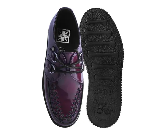 Burgundy RubOff TUKskin Viva Low Creeper Men TUK Shoes Dress Shoes Burgundy RubOff TUKskin Viva Low Creeper Men TUK Shoes Dress Shoes