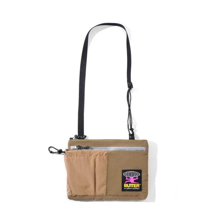 Butter Goods Accessories Men Pace Side Bag Tan